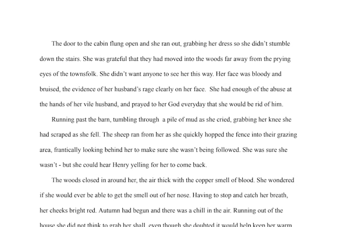 proofreader your story for you